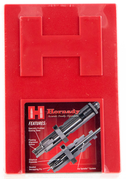 Hornady 546295 Custom Grade Series III 2 Die Set for 6mm Creedmoor Includes Sizing Seater