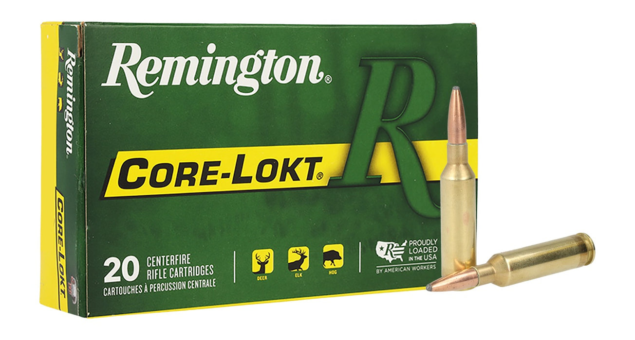 Remington Ammunition 29049 Core-Lokt  6mmCreedmoor 100gr Pointed Soft Point Core-Lokt 20 Per Box/10 Case