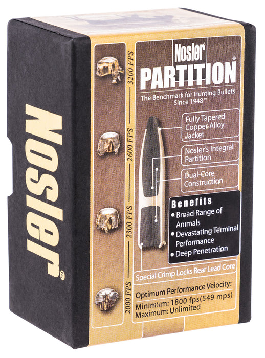 Nosler 16320 Partition  6.5 Creedmoor .264 125 gr Partition Spitzer/ 50 Per Box