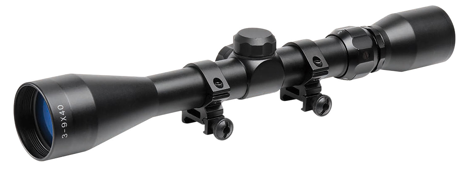 TruGlo TG-85394XB Buckline  Black Anodized 3-9x 40mm 1" Tube BDC Reticle