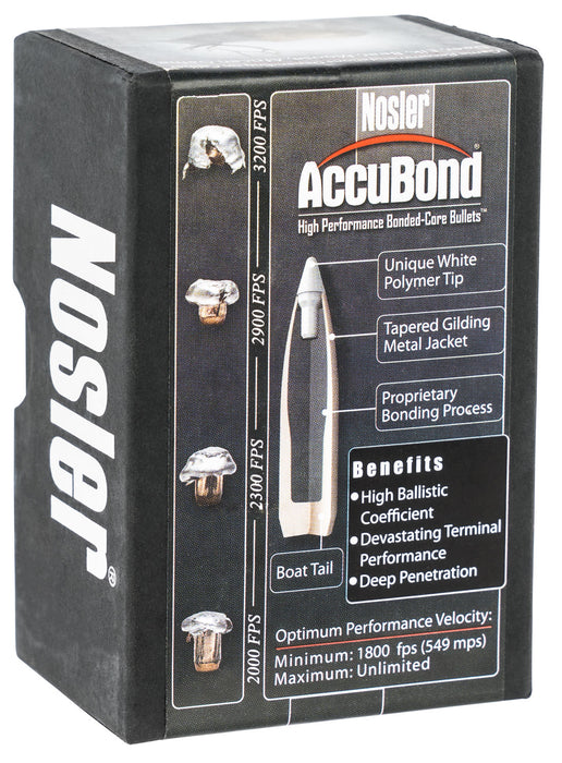 Nosler 54618 AccuBond  30 Cal .308 200 gr Spitzer Point/ 50 Per Box