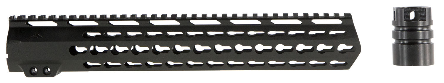 Aim Sports MTK13H308 AR Handguard  13.50" High KeyMod Style Made of 6061-T6 Aluminum with Black Anodized Finish for 308 Cal AR-10