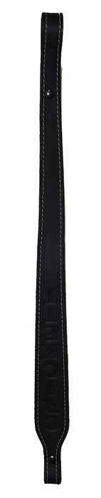 Crickett KSA800 Rifle Sling  Embossed Black Leather, 23"L x 1.75" W