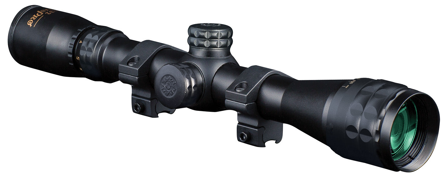 Konus 7267 KonusPro  Matte Black 3-9x32mm AO 1" Tube Engraved 30/30 Duplex Reticle Includes Mounting Rings