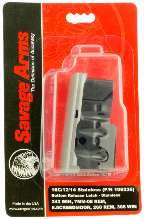 Savage Arms 55123 110  4rd 270 Win/30-06 Springfield/25-06 Rem Fits Savage 110/114/116C Stainless Steel