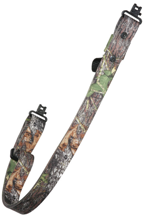 Outdoor Connection TPBUDS Original Super-Sling 2+ 1.25" W x 28"-37" L Adjustable Mossy Oak New Break-Up Nylon Webbing with Talon QD Swivels for Rifle/Shotgun