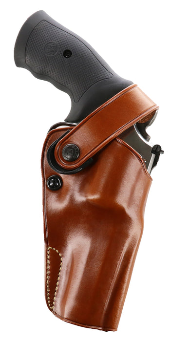 Galco DAO196 DAO  OWB Tan Leather Fits Taurus Judge, Belt Slide Mount, Right Hand