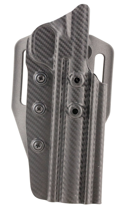 Tactical Solutions HOLBMH Trail-Lite High Ride OWB Black Carbon Fiber Thermoplastic Belt Slide Fits Browning Buck Mark Ambidextrous