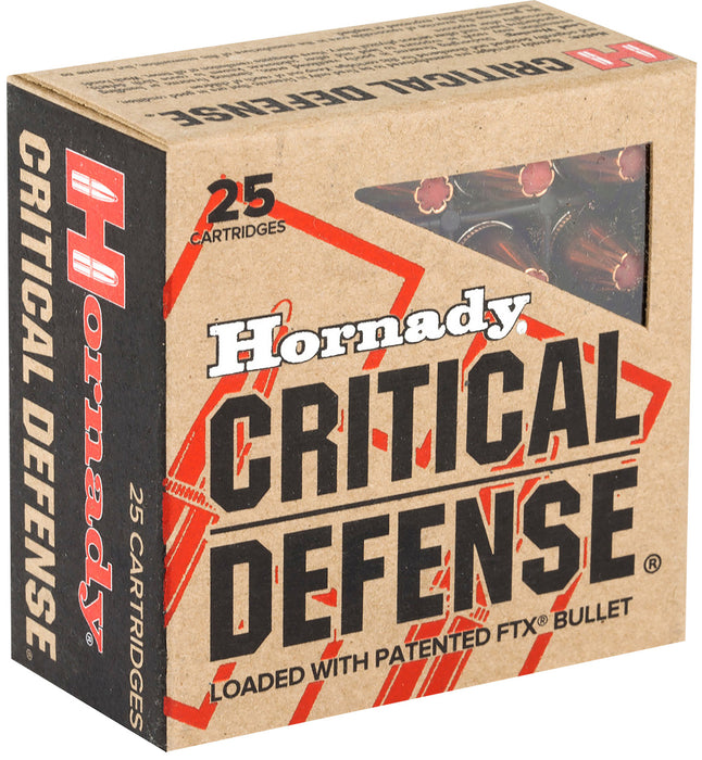 Hornady 90250 Critical Defense  9mmLuger 115gr Hornady Flex Tip eXpanding