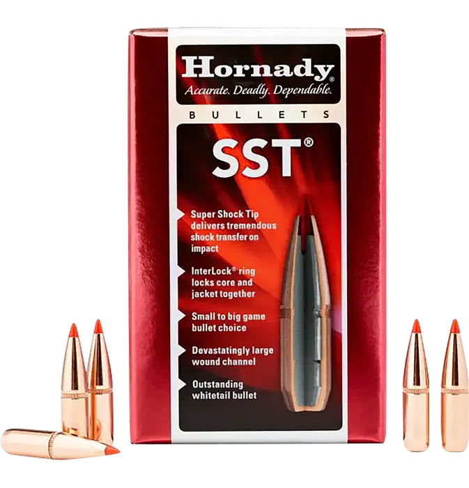 Hornady 33102 SST  338 Cal .338 200 gr Super Shock Tip 100 Per Box/ 15 Case