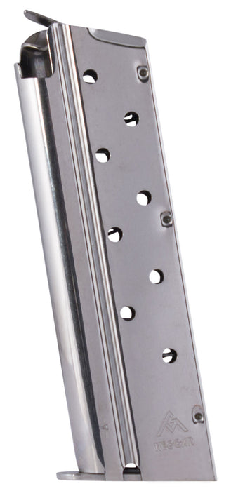 Mec-Gar MGCGOV9LN Standard  9rd 9mm Luger Fits 1911 Government Nickel Carbon Steel