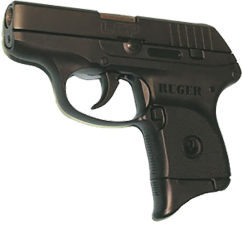 Pearce Grip PGLCP Grip Extension  made of Polymer with Black Finish & 1/2" Gripping Surface for 380 ACP Ruger LCP & LCP II 2 Per Pack