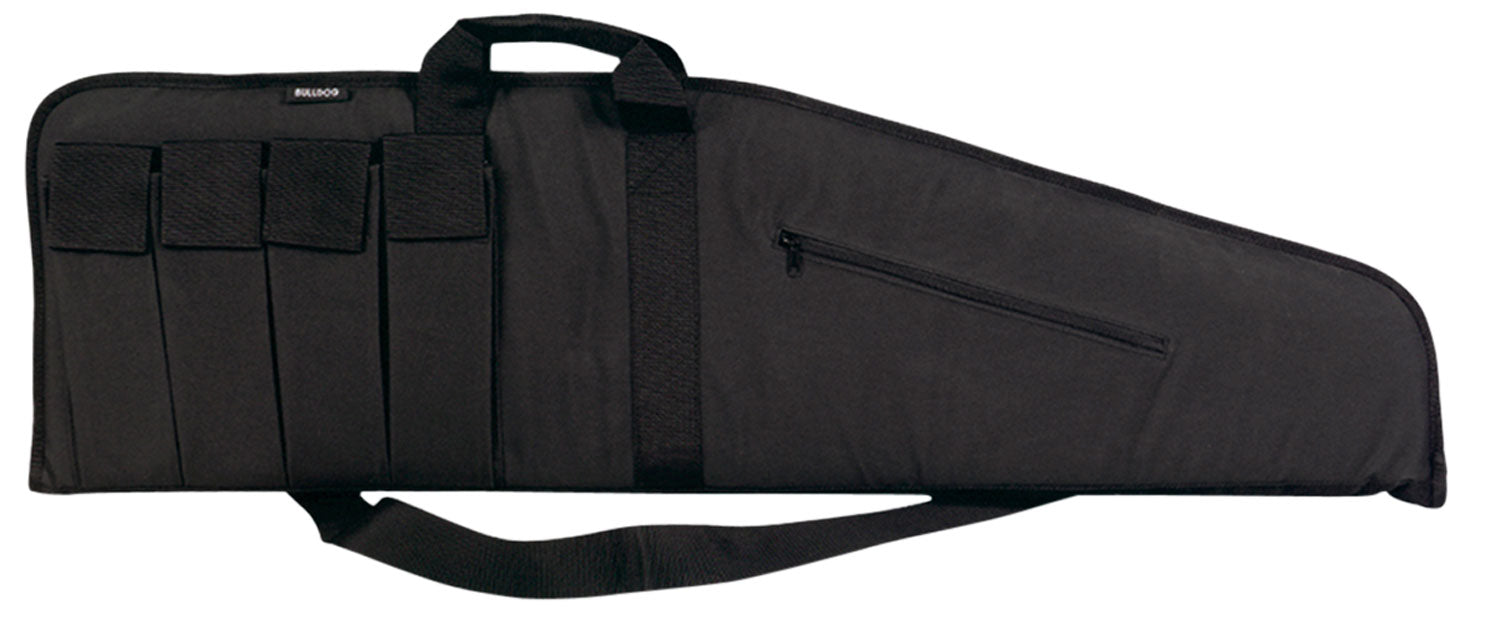 Bulldog BD423 Extreme Tactical  25" Black Water-Resistant Nylon, Tricot Lining, 4 External Velcro Magazine Pouches, Soft Padding