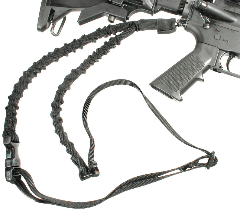 Blackhawk 70GS16BK Storm XT Rifle Sling Black Nylon Webbing 46"-64" OAL 1.25" Wide Single-Point Design