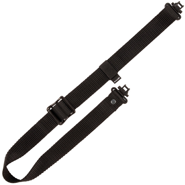 Allen 8451 Slide-N-Lock  Rifle Sling w/Swivels Black Nylon Webbing Adjustable Length 24" to 40", 1.25" Wide