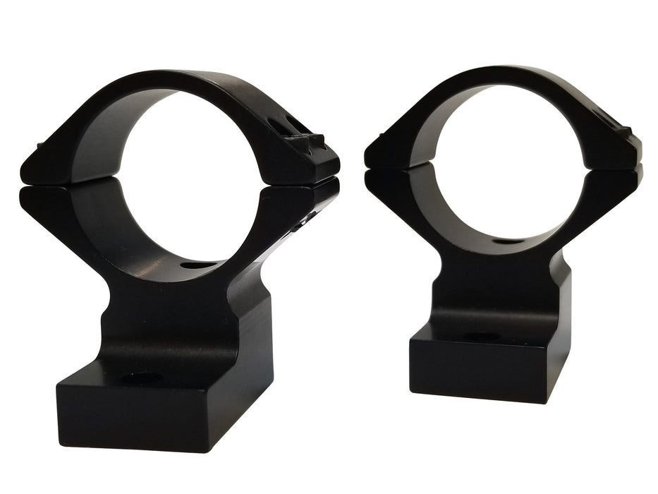 Talley 740714 Tikka T3 Scope Mount/Ring Combo Black Anodized 30mm Tube, Fits Tikka T3/T3x Medium Rings