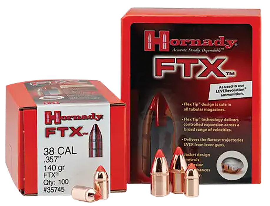 Hornady 30396 FTX  30 Cal .308 160 gr Flex Tip eXpanding 100 Per Box/ 15 Case