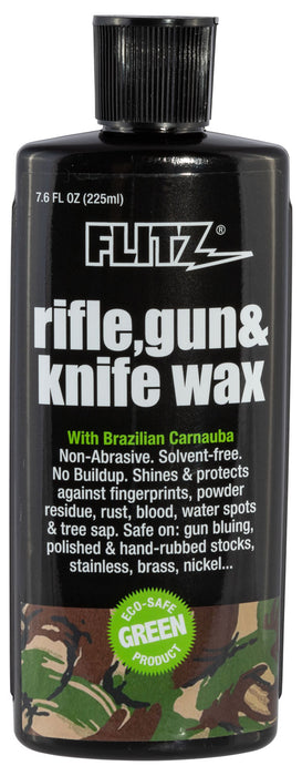 Flitz GW02785 Rifle, Gun & Knife Wax  7.6 oz Cleans/Lubricates/Protects Carnauba, Beeswax