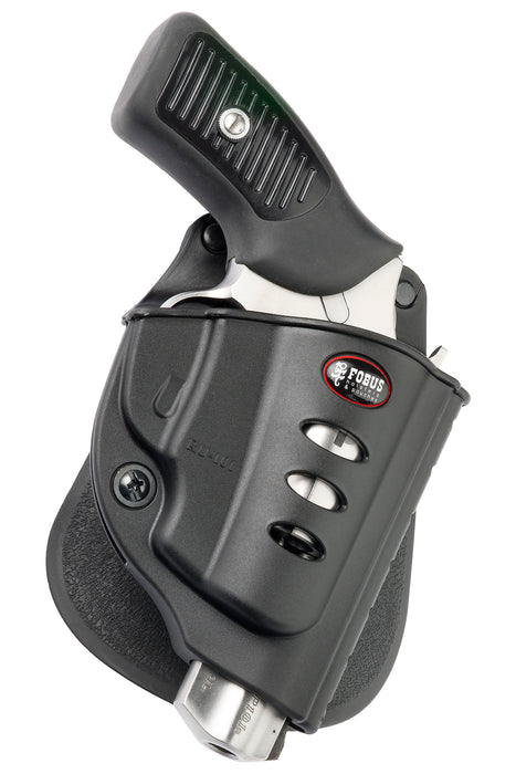 Fobus RU101 Passive Retention Evolution OWB Black Polymer Paddle Fits Ruger SP101 Right Hand