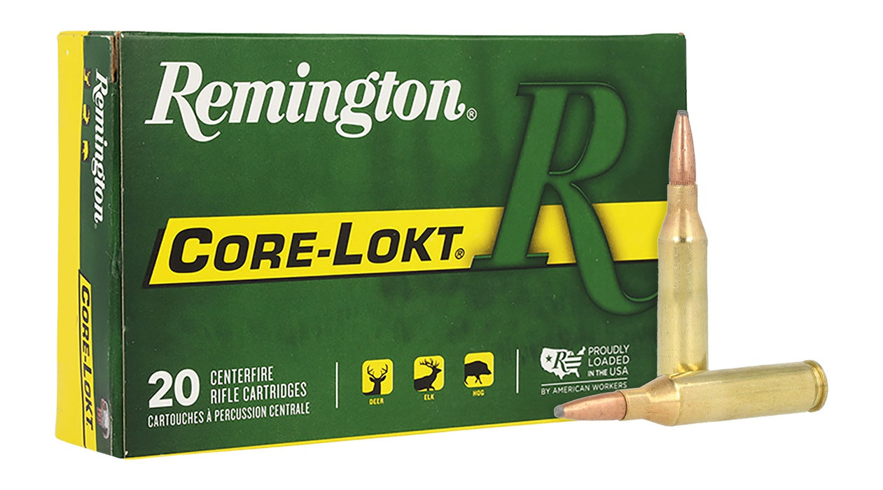 Remington Ammunition 27802 Core-Lokt  243Win 100gr Pointed Soft Point Core-Lokt 20 Per Box/10 Case