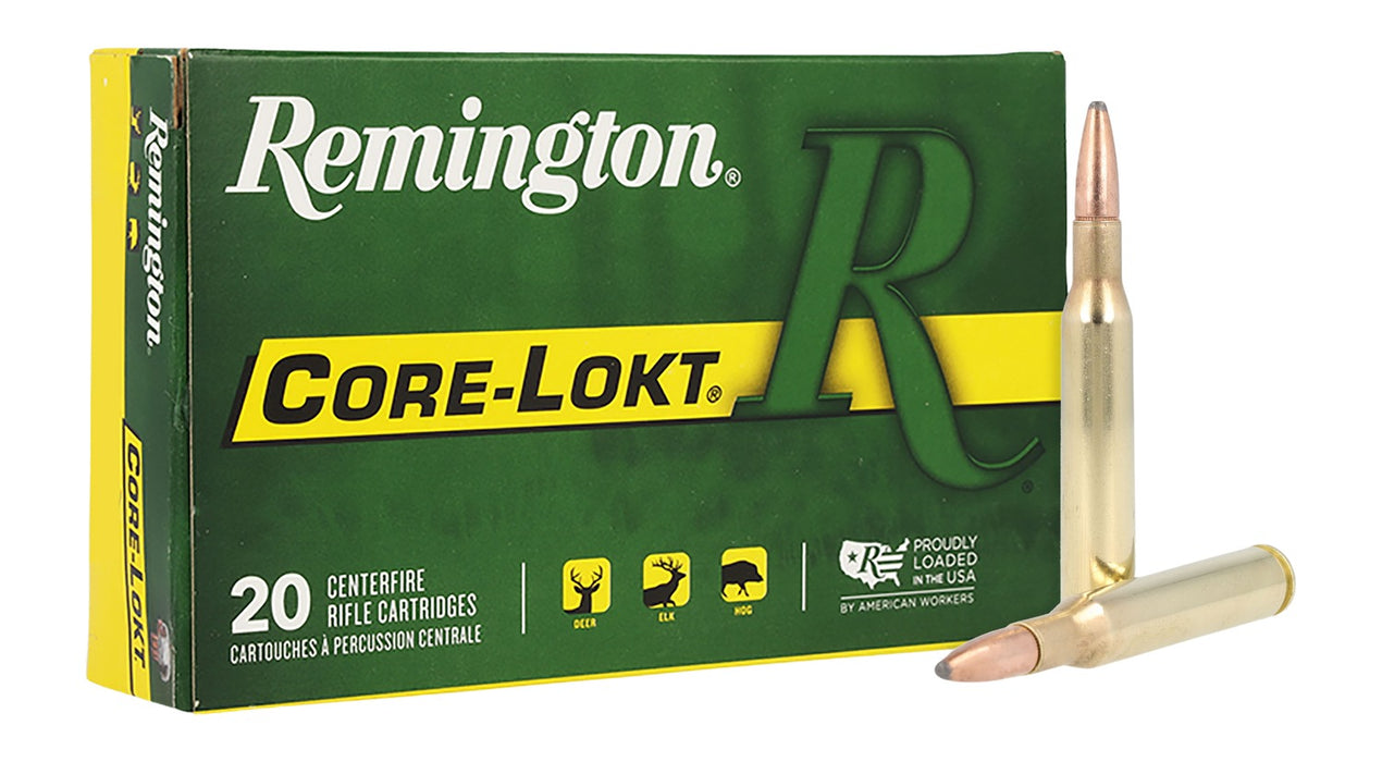Remington Ammunition 21325 Core-Lokt  270Win 100gr Pointed Soft Point Core-Lokt 20 Per Box/10 Case