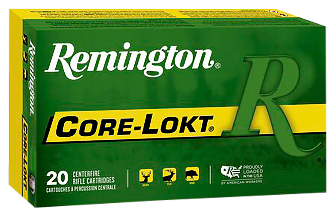 Remington Ammunition 29031 Core-Lokt  7x57mm Mauser 140 gr Pointed Soft Point Core Lokt 20 Per Box/ 10 Case