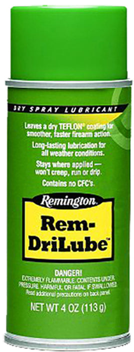 Remington Accessories 18396 DriLube  Lubricates 4 oz Aerosol