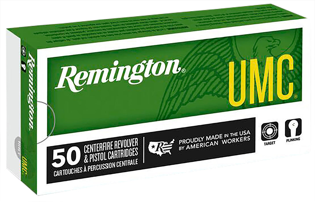 Remington Ammunition 23728 UMC  9mm Luger 115 gr 1145 fps Full Metal Jacket (FMJ) 500 Round Case