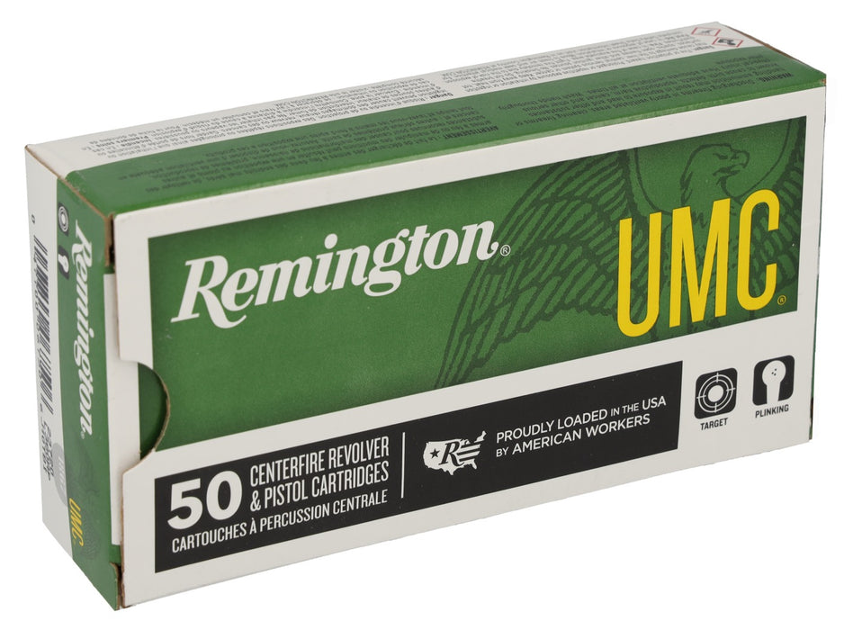 Remington Ammunition R23720 UMC  380ACP 95gr Full Metal Jacket 50 Per Box/10 Case