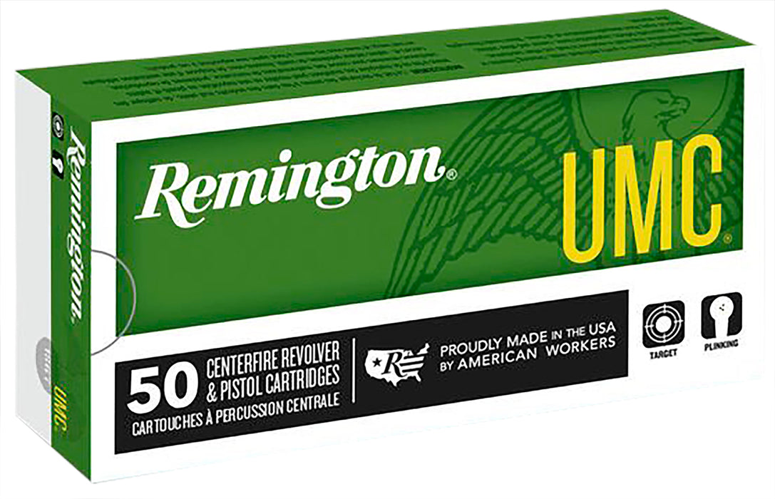 Remington Ammunition 23718 UMC  9mmLuger 124gr Full Metal Jacket 50 Per Box/10 Case