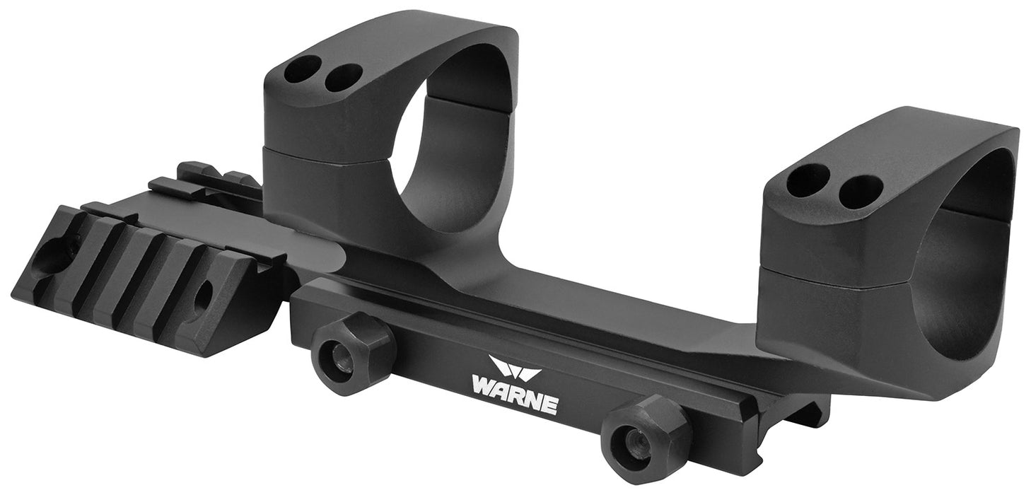 Warne RAMP30 R.A.M.P. Scope Mount/Ring Combo Black Anodized  30mm