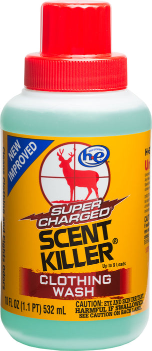 Wildlife Research 546 Scent Killer Super Charged Clothing Wash Odor Eliminator Odorless Scent 18 oz Bottle