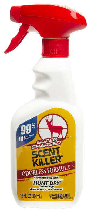 Wildlife Research 555 Scent Killer Super Charged Odor Eliminator Odorless Scent 24 oz Trigger Spray