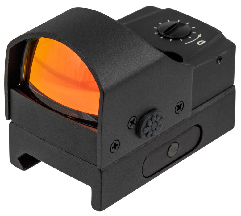 Konus 7245 Sight Pro Fission 2.0- Compact Red Dot  Matte Black 0.66 x 0.90/ 17x 23mm- 4 MOA Red Dot Reticle