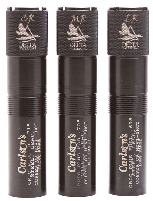 Carlson's Choke Tubes 07579 Delta Waterfowl  12 Gauge Mid-Range Long Range Close Range 17-4 Stainless Steel