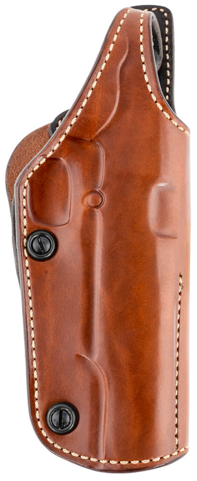 Galco PHX124 Phoenix  OWB Tan Leather Belt Slide Fits S&W N Frame Fits 5" Barrel Right Hand