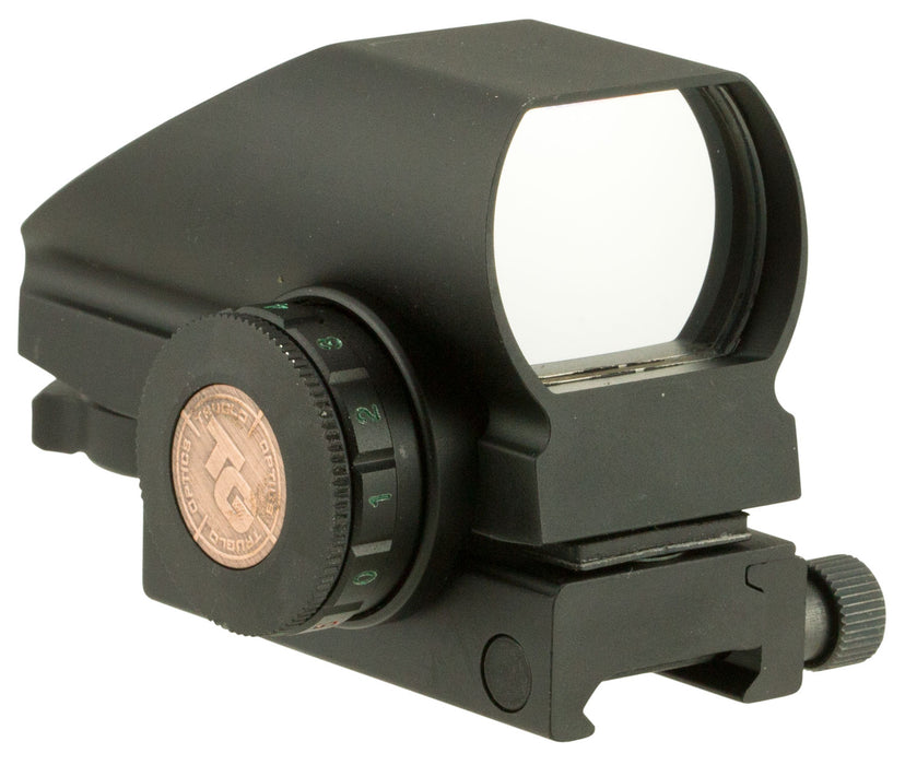 Truglo TG8380BN Tru-Brite 1x 34mm Illuminated 4 Pattern Red/Green CR2032 Lithium Black Matte