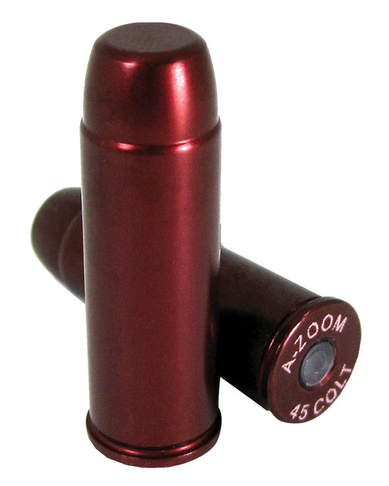 A-Zoom 16124 Revolver Snap Cap 45 Colt Aluminum 6 Pack