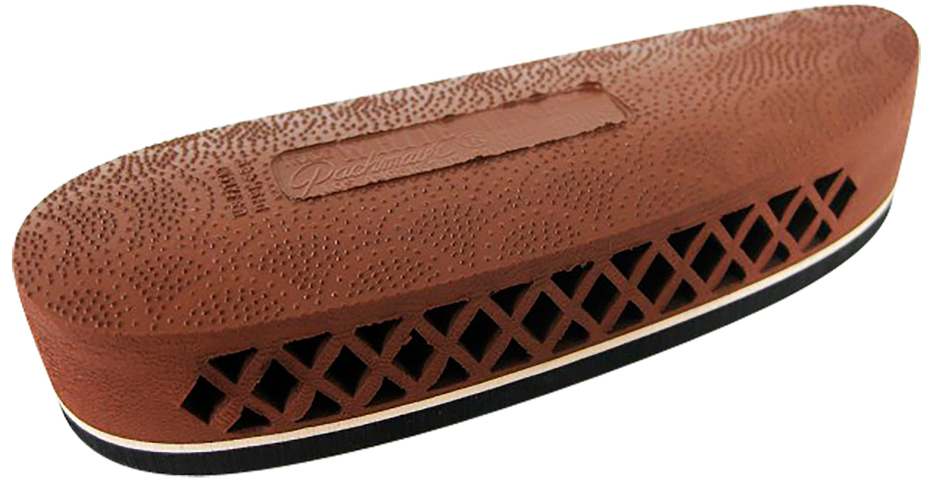 Pachmayr 00002 F325 Deluxe Field Recoil Pad Large Brown with White Line Rubber for Shotgun