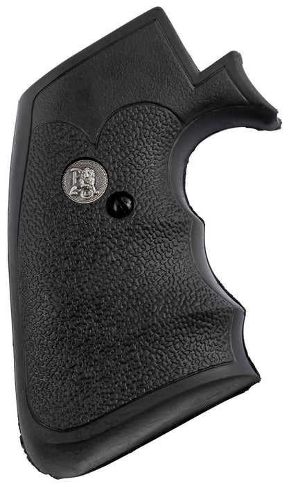 Pachmayr 05134 Decelerator Grip Checkered Black Rubber with Finger Grooves for Ruger Super Blackhawk