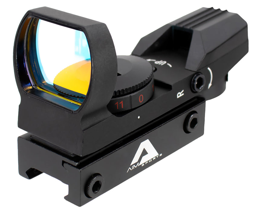 Aim Sports RT401 Reflex Sight Classic Edition Matte Black 1x34mm Red Multi Reticle