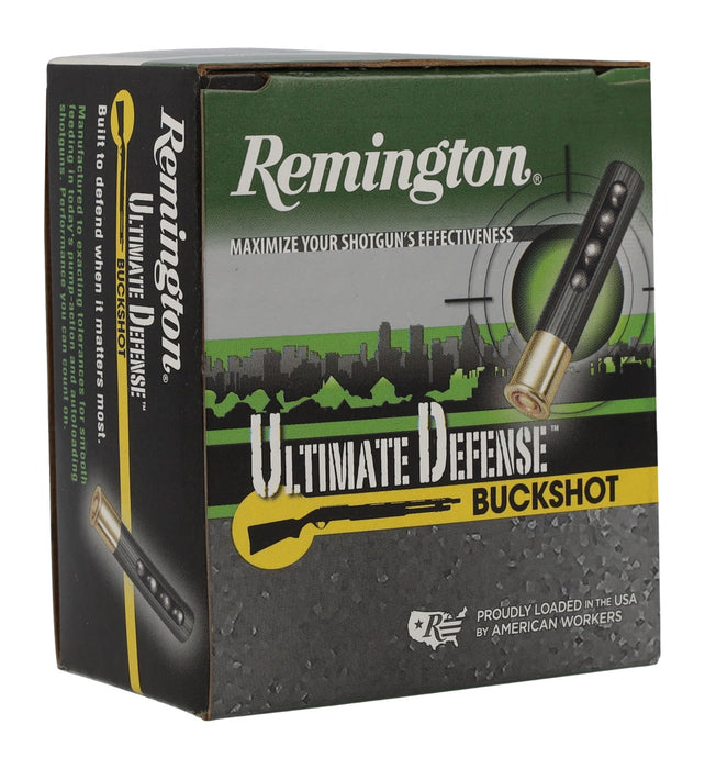 Remington Ammunition 20707 Ultimate Defense Buckshot 410Gauge 3" 000Buck Shot 15 Per Box/10 Case