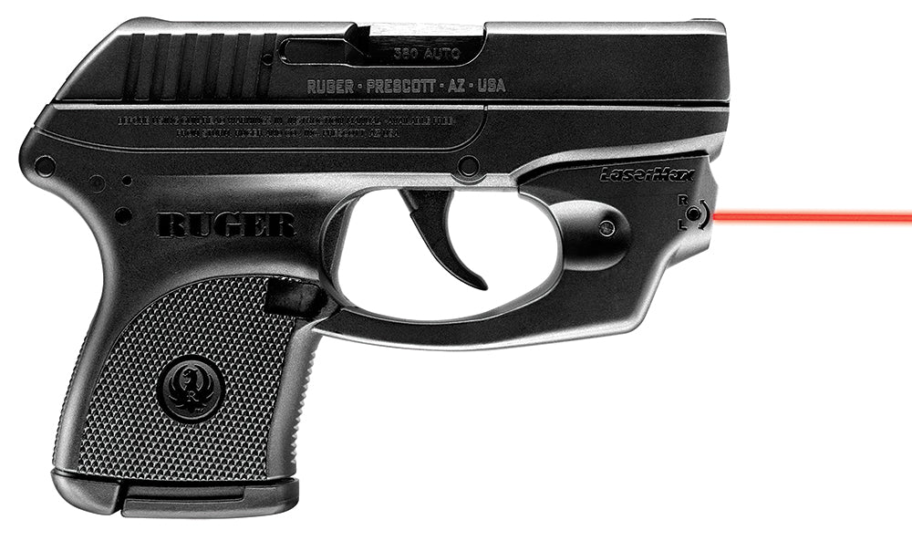 LaserMax CFLCP Ruger Centerfire Laser  Red LCP Black