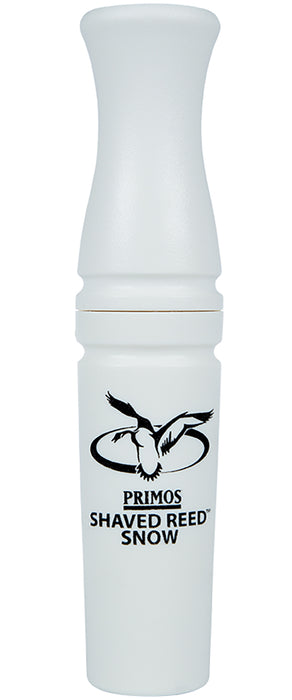 Primos 828 Shaved Reed  Open Call Snow Geese Sounds Attracts Ducks White Polycarbonate