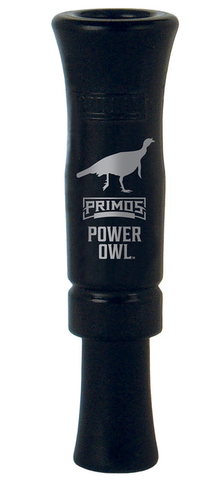 Primos 331 Power Owl Locator Open Call Owl Sounds Barred Owl Sounds Attracts Turkeys Black Acrylic