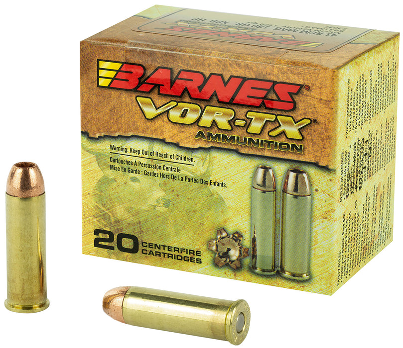 Barnes Bullets 22037 VOR-TX  41 Rem Mag 180 gr Barnes VOR-TX XPB 20 Per Box/10 Cs