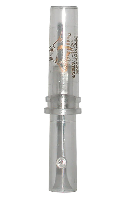Haydel's Game Calls GHC Government Hunter  Open Call Cottontail/Jackrabbit Sounds Attracts Predators Clear Acrylic