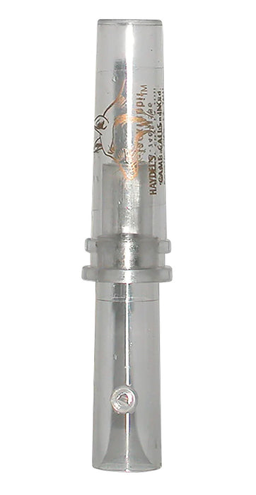 Haydel's Game Calls GHJ Government Hunter Baby Rabbit Open Call Double Reed Baby Cottontail/Jackrabbit Sounds Attracts Predators Clear Acrylic