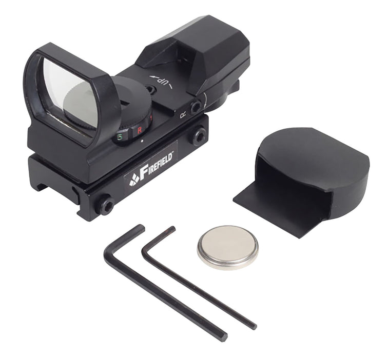 Firefield FF13004 Reflex Sight Red & Green  Black 1x 33x24mm Red/Green Dual Illuminated Multi Reticle.