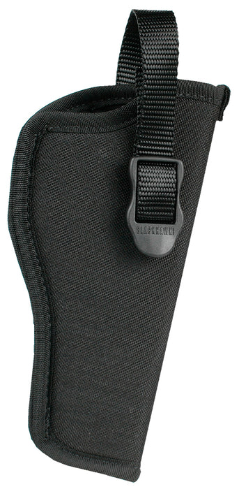 Blackhawk 73NH03BKL Hip  OWB Size 03 Black Cordura Nylon Belt Slide Fits Med/Large DA Revolver Fits 5-6.50" Barrel Left Hand